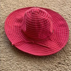 Pink sun hat